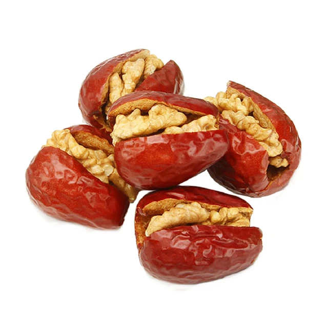 紅棗夾核桃新疆特產純手工制作紅棗夾核桃夾葡萄干棗夾核桃仁 歷史價格詳細信息