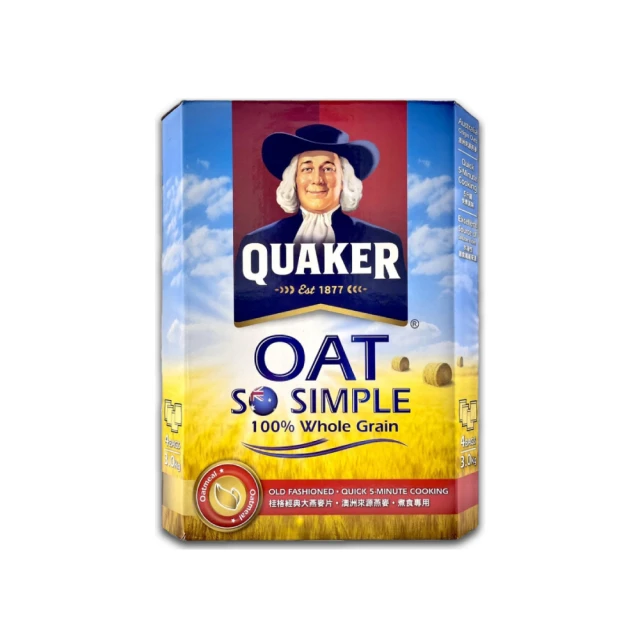 【美式賣場】QUAKER 桂格 經典大燕麥片(3000gx1盒) 價格比較,價格查詢,歷史價格詳細信息