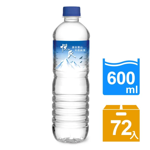 《悅氏》礦泉水600ml(24瓶/箱) 歷史價格詳細信息