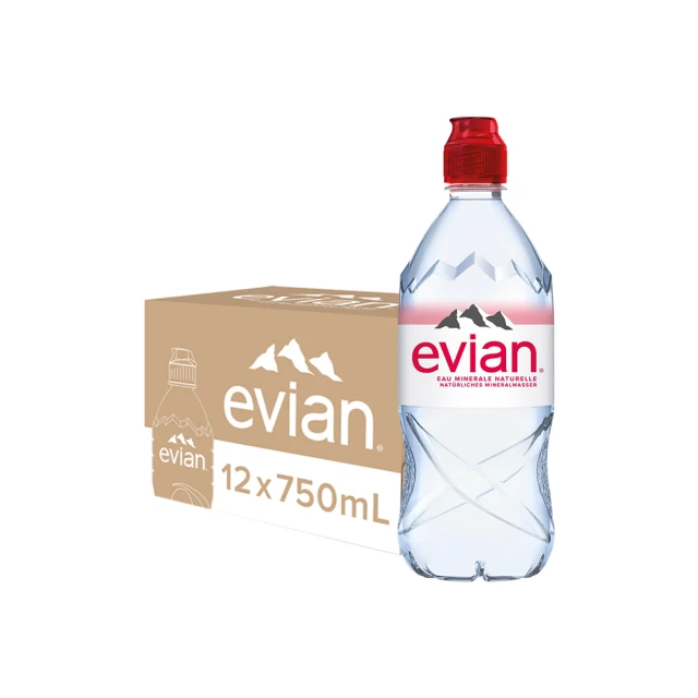 【Evian 依雲】依雲天然礦泉水750ml（12入/PET） 歷史價格詳細信息