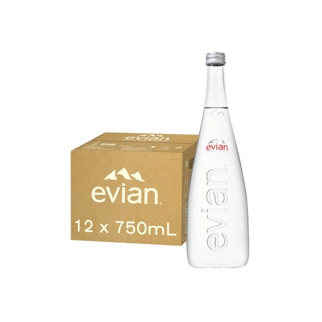 【Evian 依雲】依雲天然礦泉水750ml（12入/PET） 歷史價格詳細信息