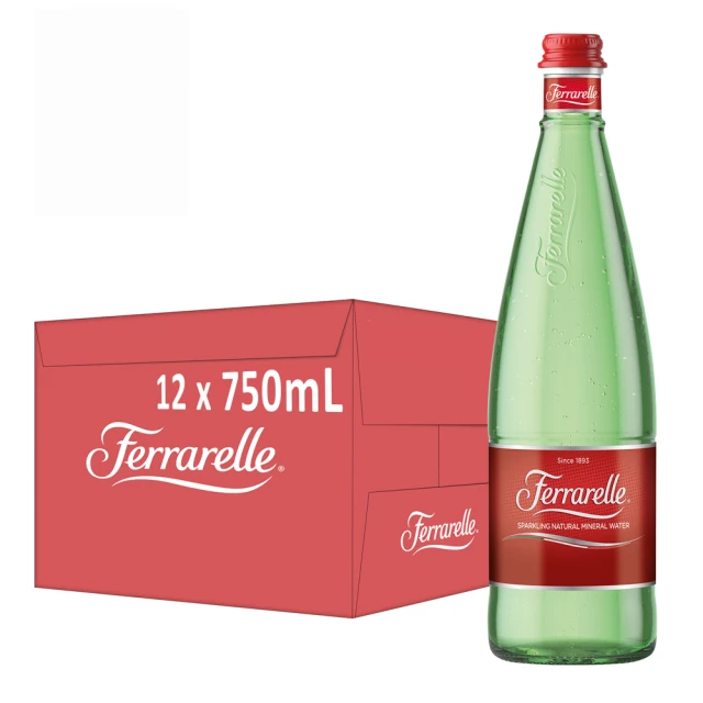 Ferrarelle法拉蕊 氣泡天然礦泉水(玻璃瓶330ml/單瓶)┃官方直營 歷史價格詳細信息
