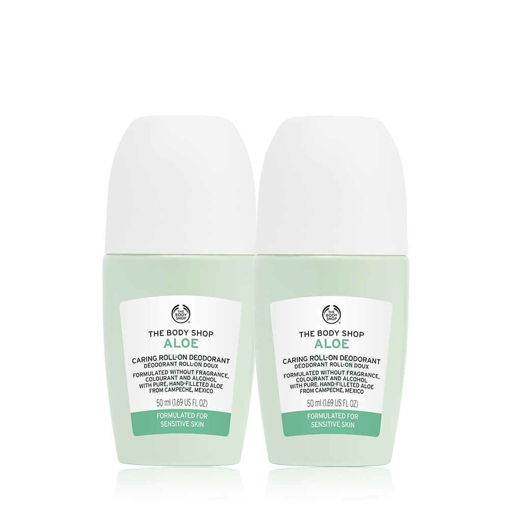 【THE BODY SHOP 美體小舖】蘆薈舒緩體香劑2入組 體香劑 除臭 歷史價格詳細信息