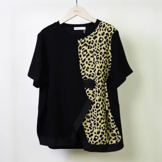 betty’s貝蒂思　豹紋彈性腰帶內搭長褲(黑色) 歷史價格詳細信息