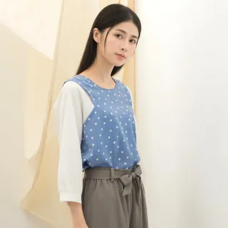 betty’s貝蒂思　點點寬鬆無袖襯衫(淺綠) 歷史價格詳細信息