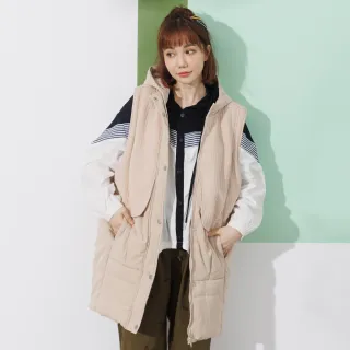 betty’s貝蒂思　鋪棉拼接毛料雙層連帽背心外套(咖啡色) 歷史價格詳細信息