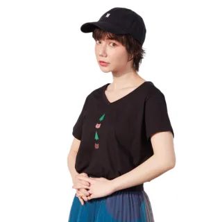 【betty’s 貝蒂思】小熊花花鈕釦直條紋拼接抽皺襯衫(藍色) 歷史價格詳細信息