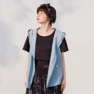 betty’s貝蒂思　圓領荷葉袖蕾絲T-shirt(淺粉) 歷史價格詳細信息