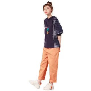 【betty’s 貝蒂思】寬鬆透氣舒適字母印花落肩T-shirt(共六色) 歷史價格詳細信息