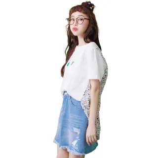 【betty’s 貝蒂思】刷破花花V領泡泡袖上衣(白色) 歷史價格詳細信息