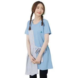 【betty’s 貝蒂思】格紋拼接寬版率性T-shirt(白色) 歷史價格詳細信息