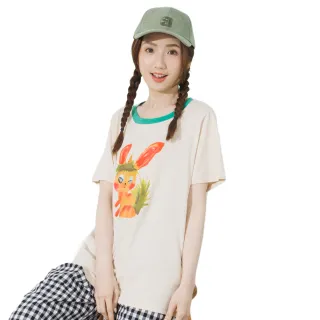 betty’s貝蒂思　圓領印花開岔T-shirt (淺藍) 歷史價格詳細信息