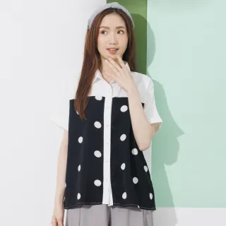 【betty’s 貝蒂思】點點下擺開衩T-shirt(共二色) 歷史價格詳細信息