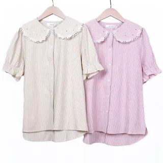 【betty’s 貝蒂思】刺繡領七分袖休閒外套(米白) 歷史價格詳細信息