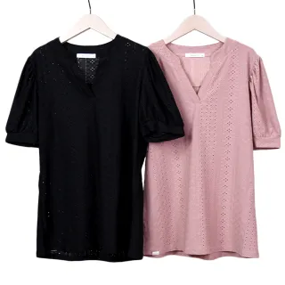 【betty’s 貝蒂思】鏤空蕾絲半開襟立領澎袖T-shirt(黑色) 價格比較,價格查詢,歷史價格詳細信息