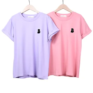 betty’s貝蒂思　立體小蝴蝶結香水造型拼接雪紡針織衫(粉紫) 歷史價格詳細信息