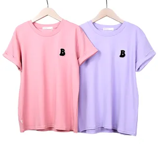 betty’s貝蒂思　立體小蝴蝶結香水造型拼接雪紡針織衫(粉紫) 歷史價格詳細信息