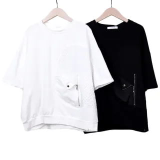 【betty’s 貝蒂思】格紋拼接寬版率性T-shirt(白色) 價格比較,價格查詢,歷史價格詳細信息