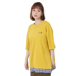 【betty’s 貝蒂思】下擺拼接蕾絲連帽長版上衣(黑色) 歷史價格詳細信息