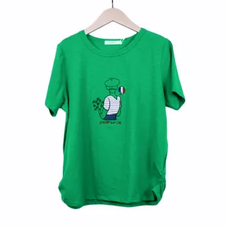 【betty’s 貝蒂思】花花刺繡紗V領T-shirt(共二色) 歷史價格詳細信息