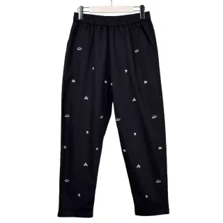 【betty’s 貝蒂思】腰鬆緊繡字直筒牛仔褲(深藍色) 歷史價格詳細信息