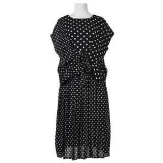 【betty’s 貝蒂思】點點雪紡荷葉邊翻領抽繩上衣(共二色) 歷史價格詳細信息