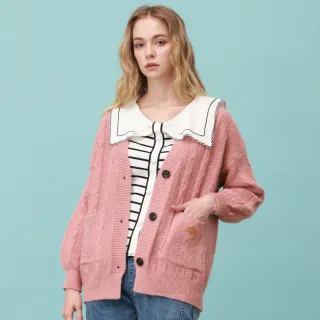 【betty’s 貝蒂思】麻花紋造型抽繩針織背心(駝色) 歷史價格詳細信息