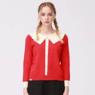 【betty’s 貝蒂思】雲朵撞色拼接短袖圓領上衣(白色) 歷史價格詳細信息