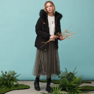 【betty’s 貝蒂思】鬆緊布扣飾舒適九分褲(深桔色) 歷史價格詳細信息