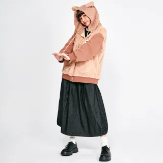 【betty’s 貝蒂思】下擺鬆緊抽皺格紋落肩圓領襯衫(共二色) 歷史價格詳細信息