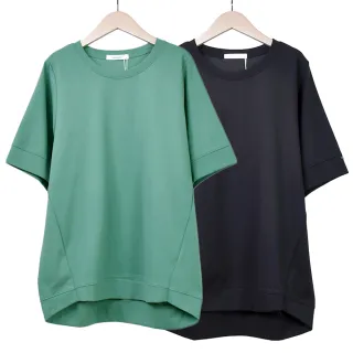 【betty’s 貝蒂思】寬版撞色條紋口袋圓領T-shirt(共二色) 歷史價格詳細信息