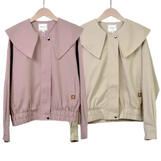 【betty’s 貝蒂思】率性大翻領下擺鬆緊薄外套(共二色) 價格比較,價格查詢,歷史價格詳細信息