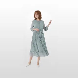 【betty’s 貝蒂思】點點雪紡荷葉邊翻領抽繩上衣(共二色) 歷史價格詳細信息