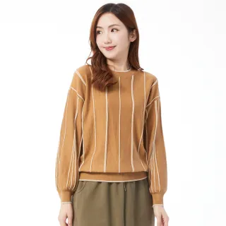 【betty’s 貝蒂思】條紋撞色拼接荷葉邊T-shirt(共二色) 歷史價格詳細信息