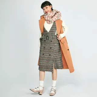 【betty’s 貝蒂思】毛毛玫瑰鈕釦口袋背心(咖啡) 歷史價格詳細信息