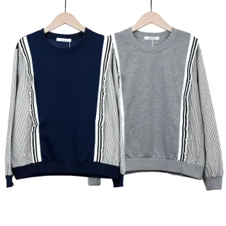 【betty’s 貝蒂思】條紋荷葉壓蕾絲長裙(淺藍) 歷史價格詳細信息