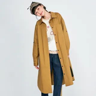 【betty’s 貝蒂思】小兔子刺繡收腰口袋長版襯衫(共二色) 價格比較,價格查詢,歷史價格詳細信息