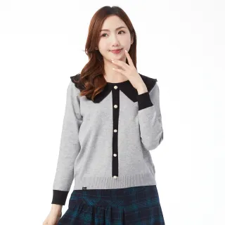 【betty’s 貝蒂思】雲朵撞色拼接短袖圓領上衣(白色) 歷史價格詳細信息