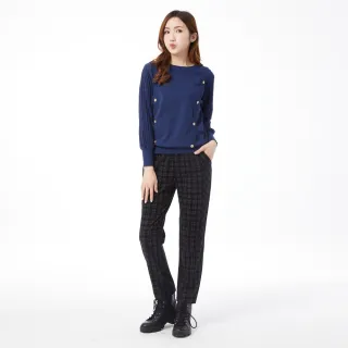 【betty’s 貝蒂思】腰鬆緊繡字直筒牛仔褲(深藍色) 歷史價格詳細信息