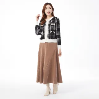 【betty’s 貝蒂思】腰鬆緊斜片排釦雪紡褲裙(黑色) 歷史價格詳細信息