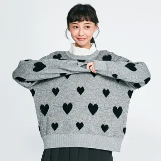 【betty’s 貝蒂思】愛心刺繡撞色條紋開襟毛衣(卡其) 歷史價格詳細信息