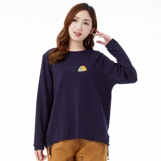 【betty’s 貝蒂思】露營下擺拼接抽繩圓領T-shirt(深藍色) 價格比較,價格查詢,歷史價格詳細信息