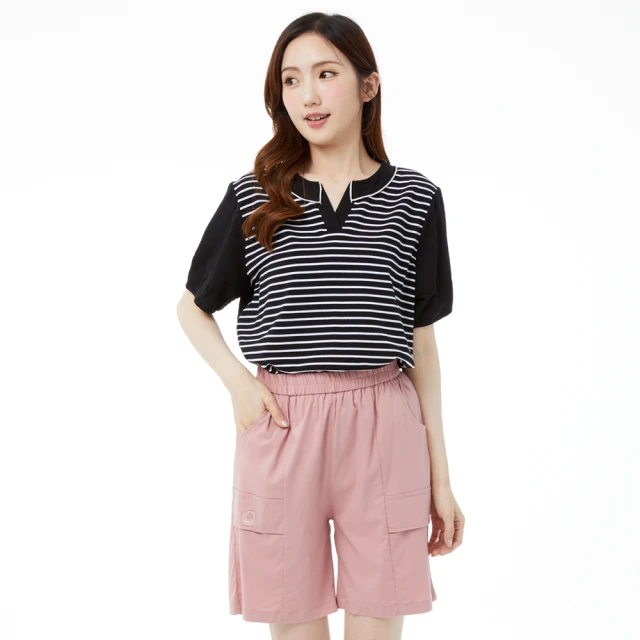 【betty’s 貝蒂思】腰鬆緊素面百搭短裙(黑色) 歷史價格詳細信息