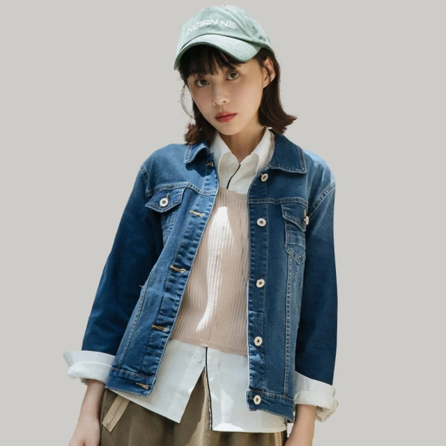 betty’s貝蒂思　牛仔袖拼布連帽外套(丈青) 歷史價格詳細信息