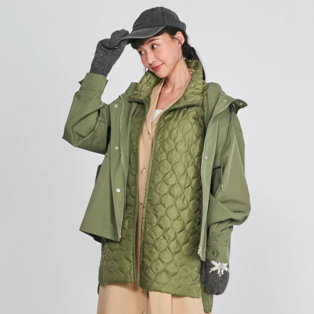 betty’s貝蒂思　高領羅紋復古大鈕扣大衣(灰色) 歷史價格詳細信息