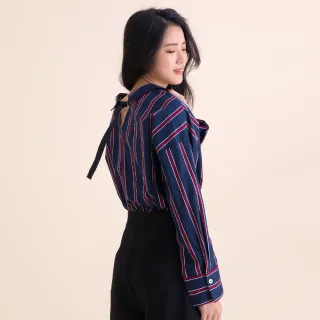 betty’s貝蒂思　V領織帶抽褶後印花布上衣 (綠色) 歷史價格詳細信息