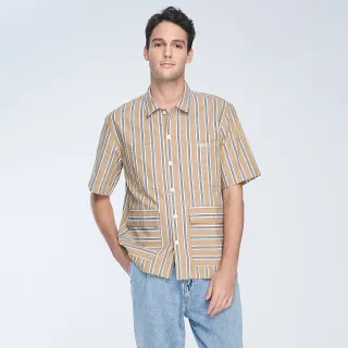 【MYVEGA 麥雪爾】多層剪接豹紋燒花七分袖雪紡上衣-柑 歷史價格詳細信息