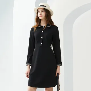 【MYVEGA 麥雪爾】MA小香風異材質拼接雪紡袖上衣-三款任選(小香風/雪紡上衣/長袖上衣) 歷史價格詳細信息