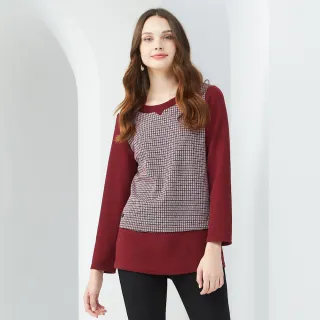 【MYVEGA 麥雪爾】MA假兩件式異材質拼接小香風上衣-白 歷史價格詳細信息