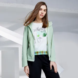 【MYVEGA 麥雪爾】MA防風刺繡檔片連帽長版風衣外套-共四色(風衣外套/連帽外套/長版外套) 歷史價格詳細信息